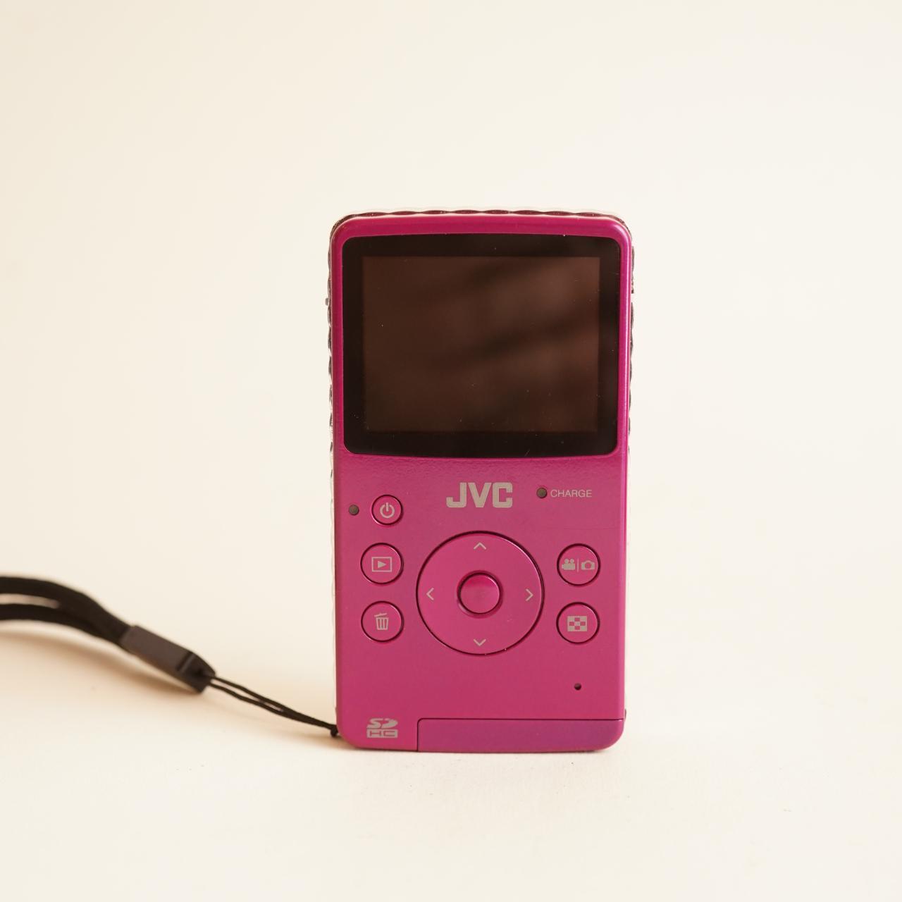 JVC GC-FM1VU Digital Camcorder | Tested & Working | Pink