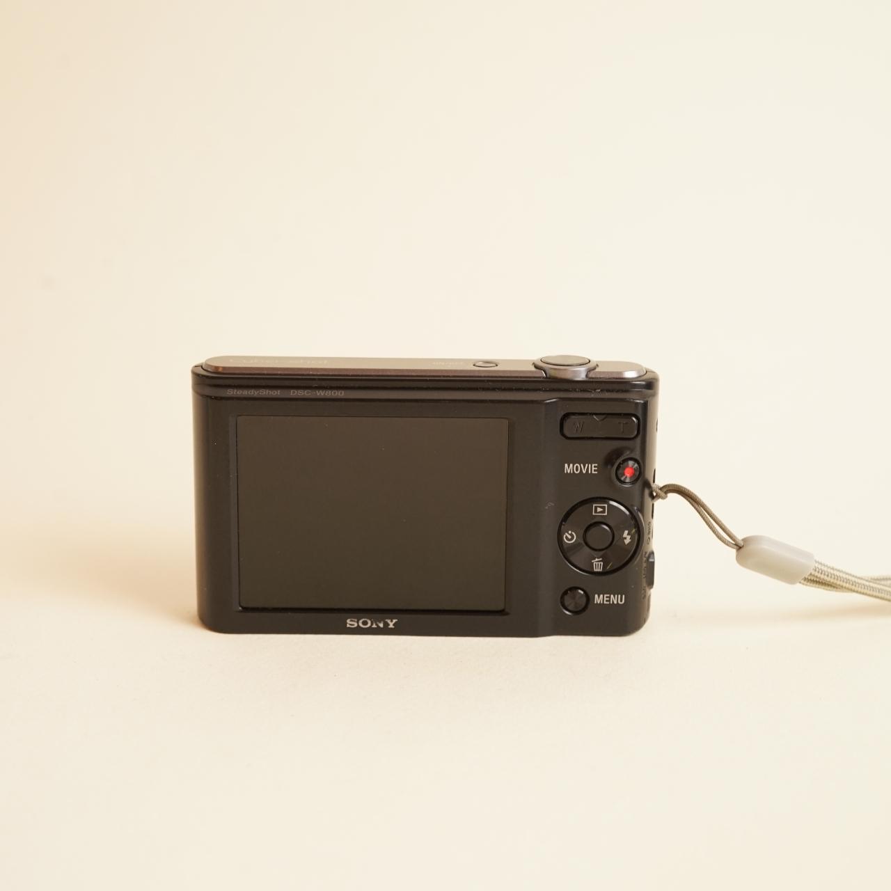 Sony Cyber-shot DSC-W800 Digital Camera | 20.1MP | Tested & Working | Black