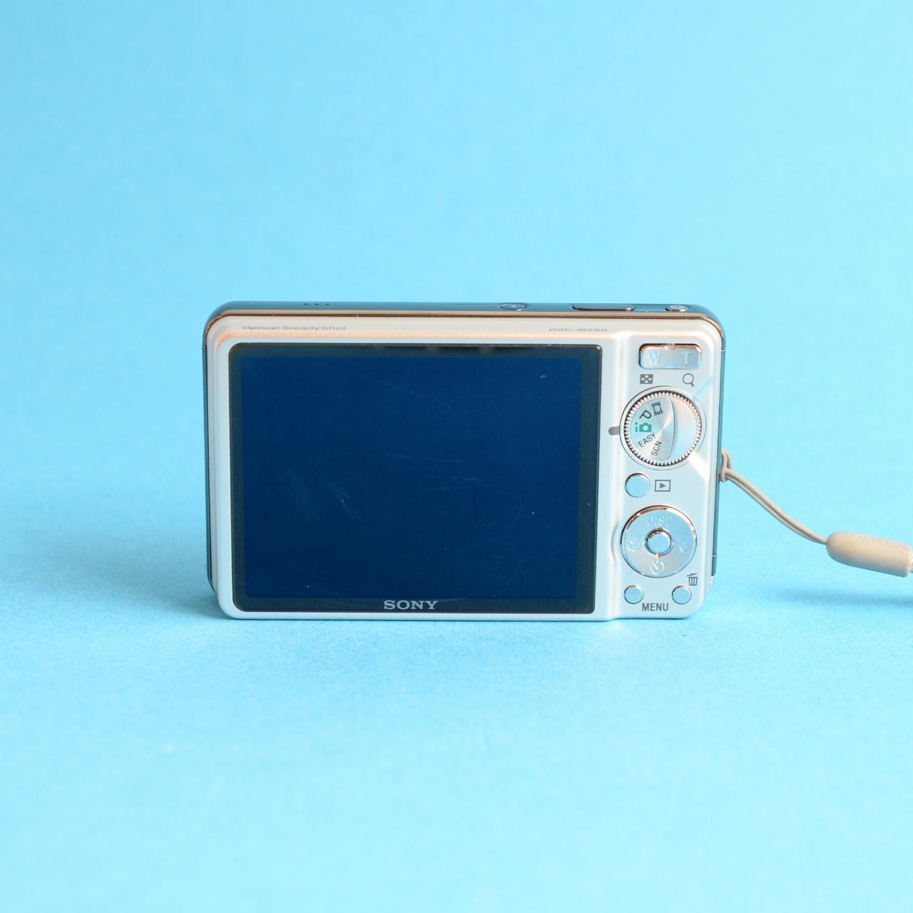 Sony Cyber-shot DSC-W290 Digital Camera | 12.1MP | Tested & Working | Silver