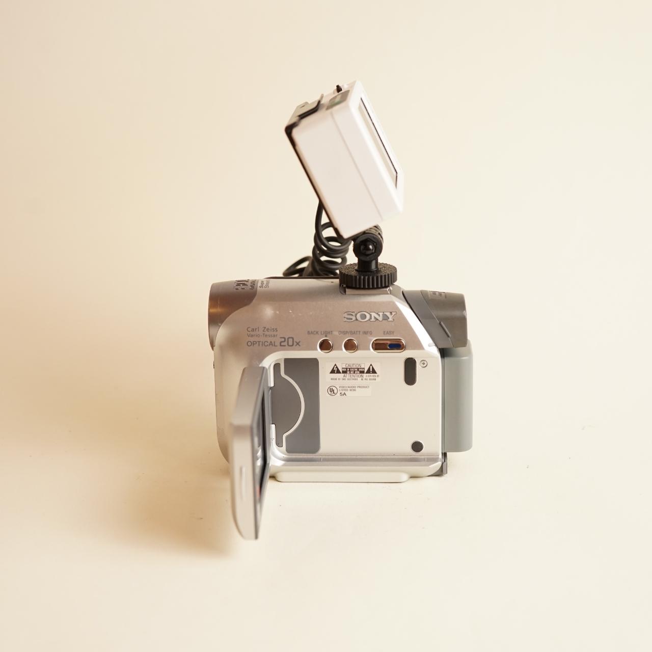 Sony Handycam DCR-HC21 Digital Camcorder with Tapeless Setup | Camcorder | Tested & Working | Silver