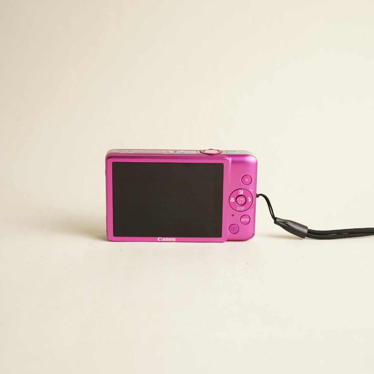 Canon PowerShot ELPH 100 HS Digital Camera | 12.1MP | Tested & Working | Pink