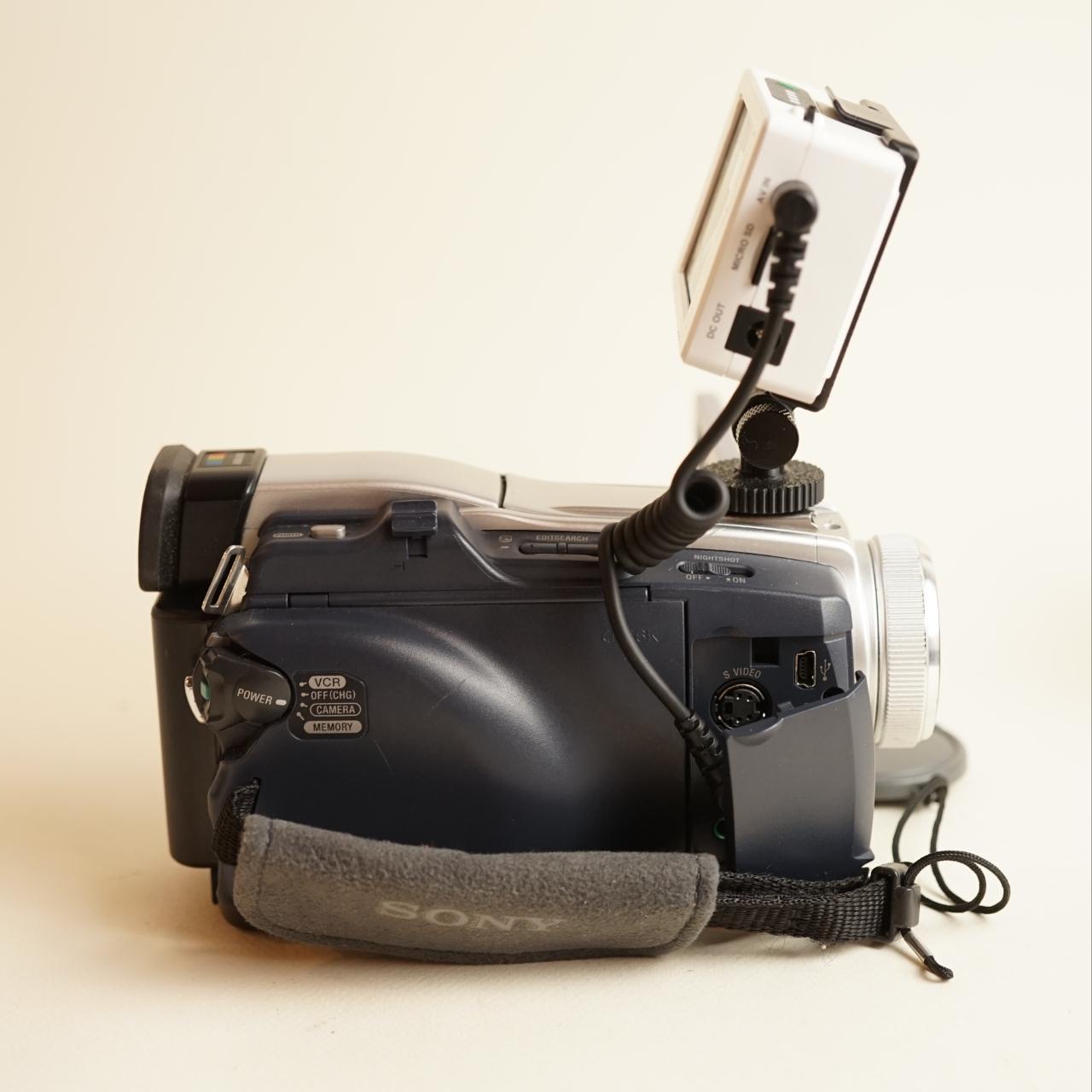 Sony Handycam DCR-TRV38 Digital Camcorder with Tapeless Setup | Camcorder | Tested & Working | Silver