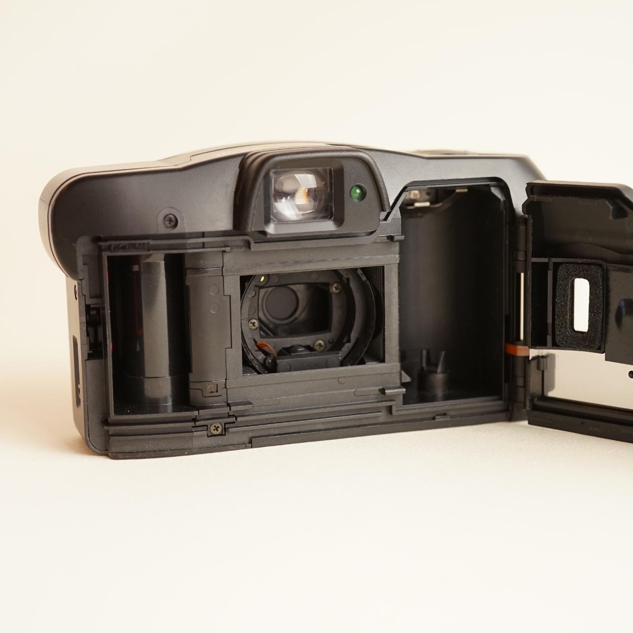 Canon Sure Shot 80 Tele Film Camera | 35mm Point & Shoot | Tested & Working | Black