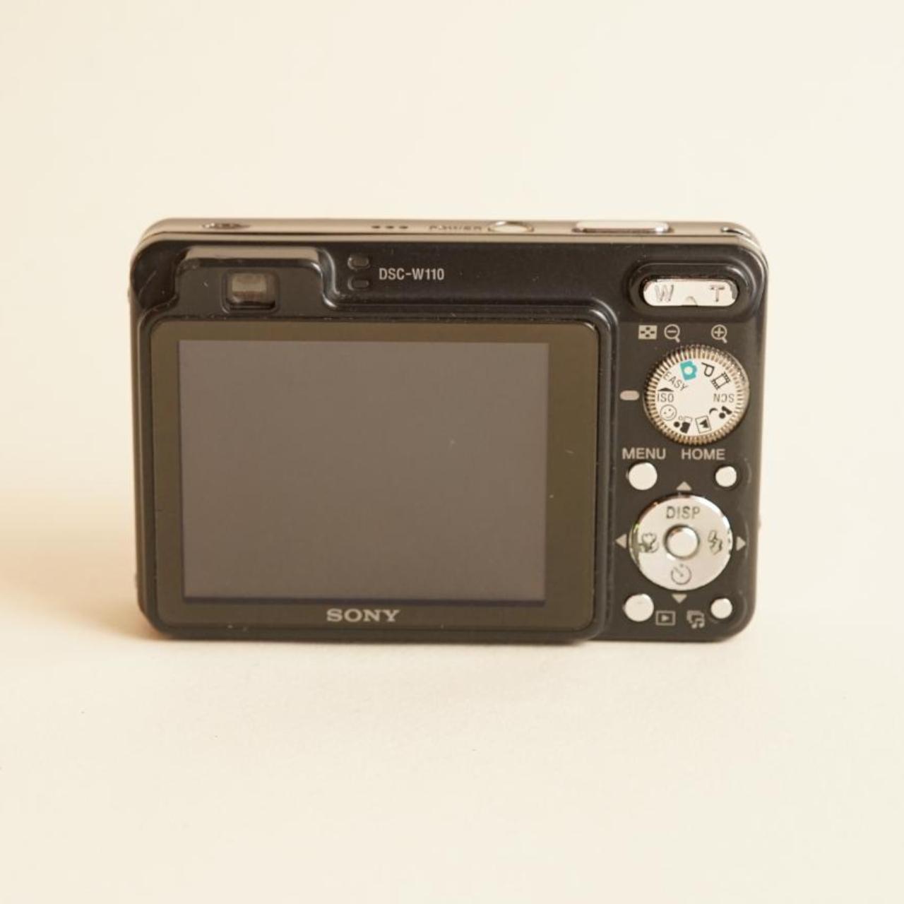 Sony Cyber-shot DSC-W110 Digital Camera | 7.2MP | Tested & Working | Black