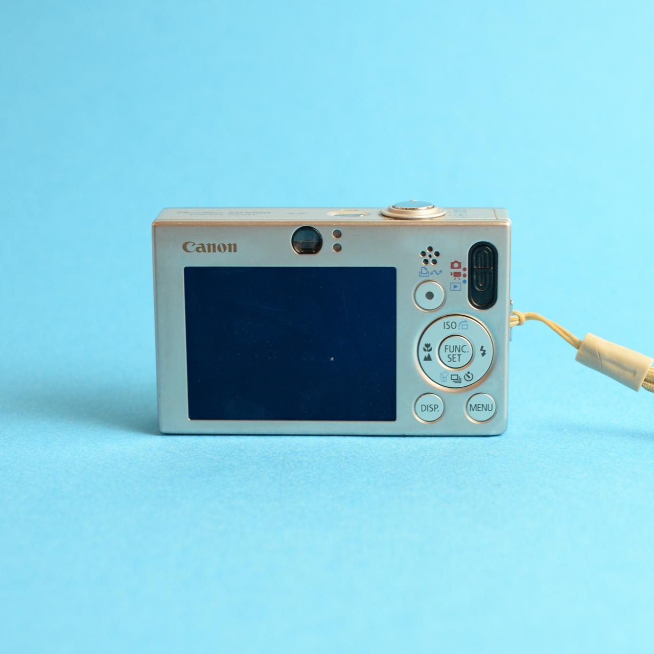 Canon PowerShot SD1000 Digital Camera | 7.1MP | Tested & Working | Silver