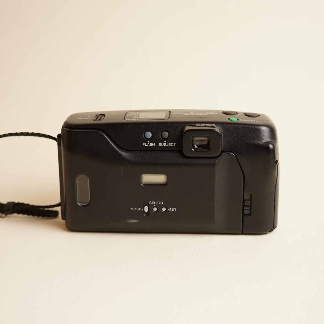 Olympus Infinity Zoom 230 Film Camera | 35mm Point & Shoot | Tested & Working | Black