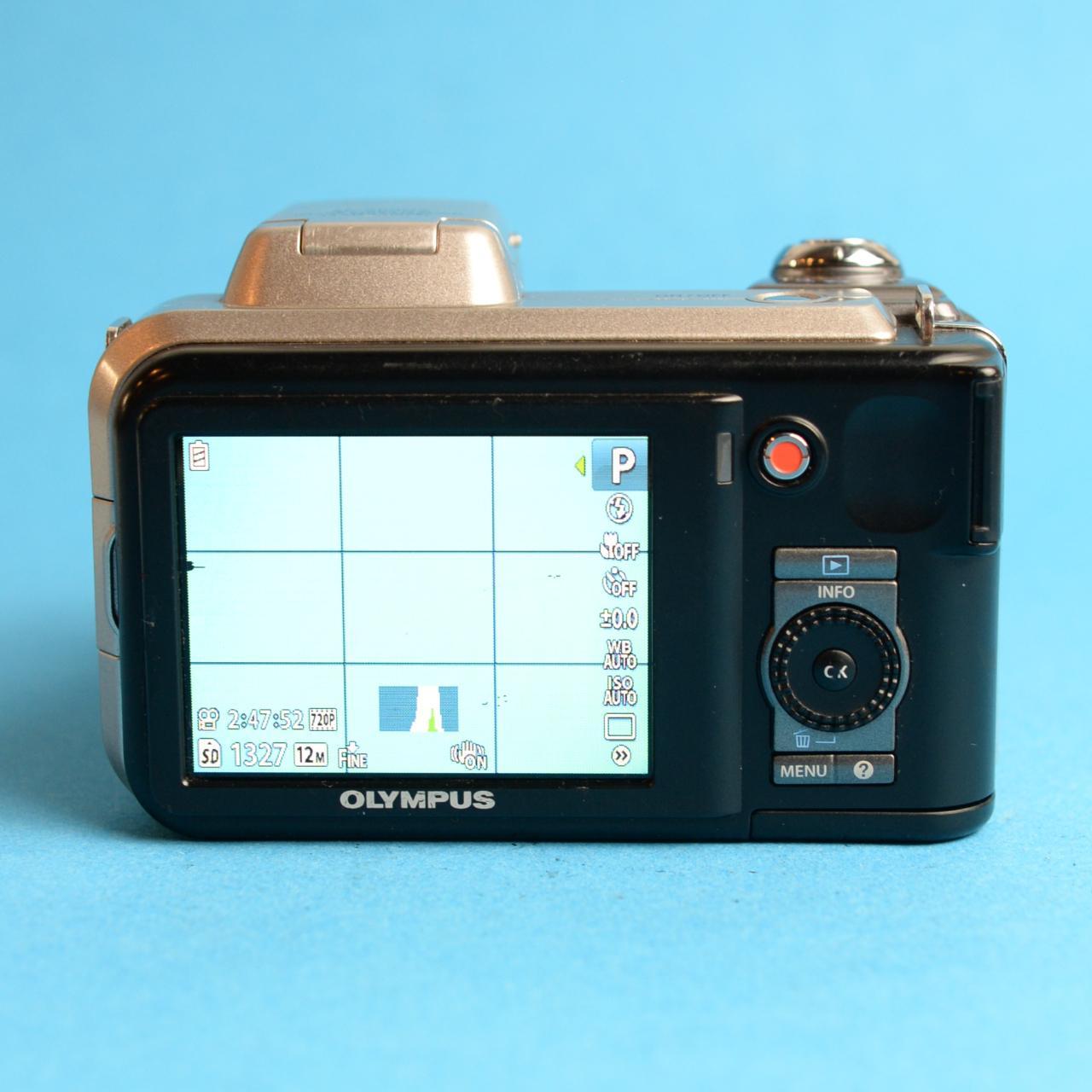 Olympus SP-600UZ Digital Camera | 12MP | Tested & Working | Silver