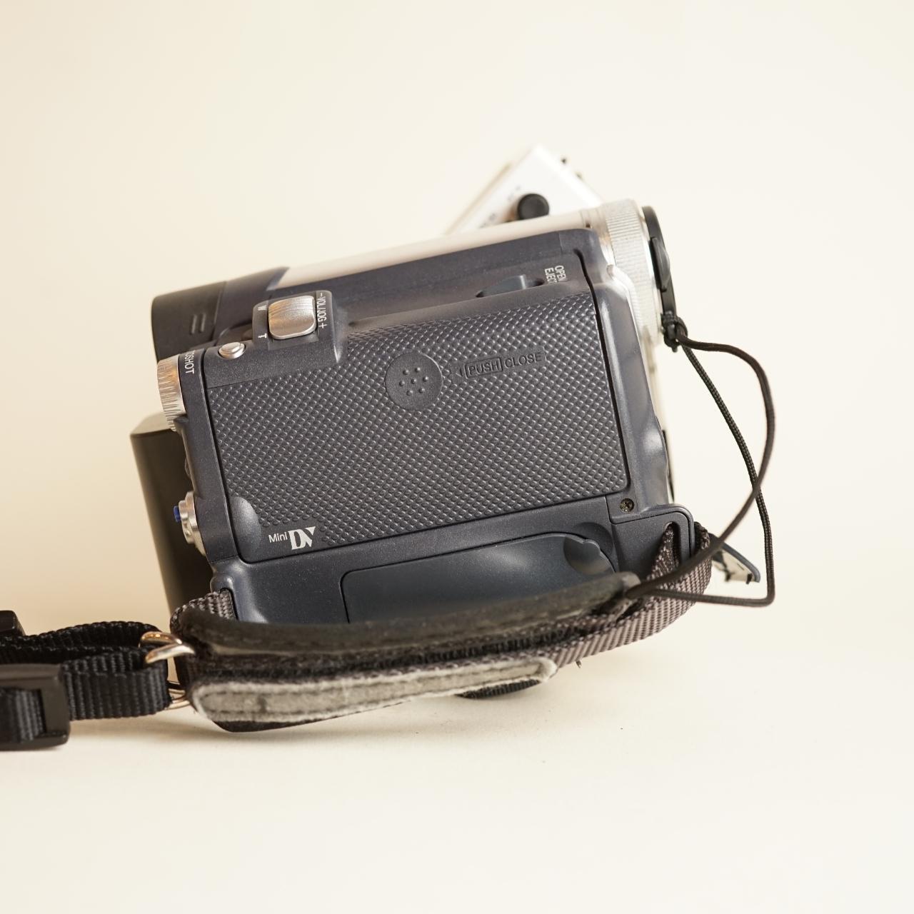 Panasonic PV-GS14 MiniDV Camcorder with Tapeless Setup | Tested & Working | Silver & Grey