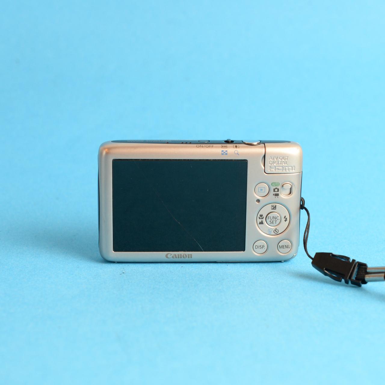 Canon PowerShot SD1400 IS Digital Camera | 14.1MP | Tested & Working | Silver