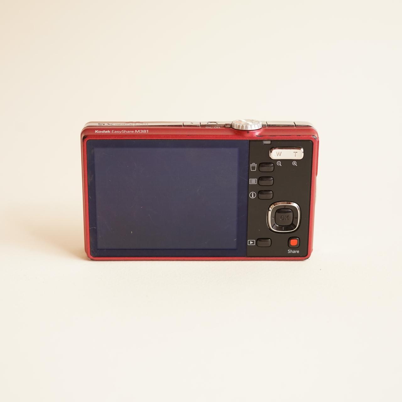 Kodak EasyShare M381 Digital Camera | 12.4MP | Tested & Working | Red