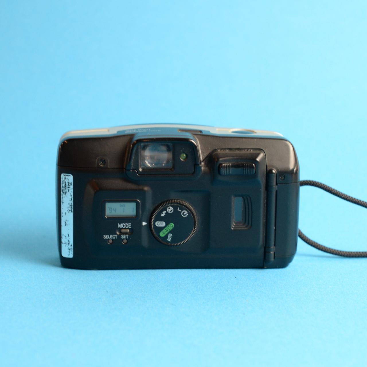 Canon Sure Shot 60 Zoom Film Camera | 35mm Point & Shoot | Tested & Working | Silver