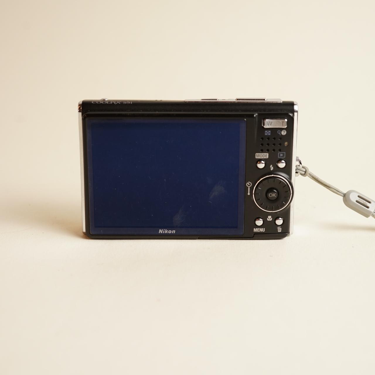 Nikon Coolpix S51 Digital Camera | 8.1MP | Tested & Working | Black