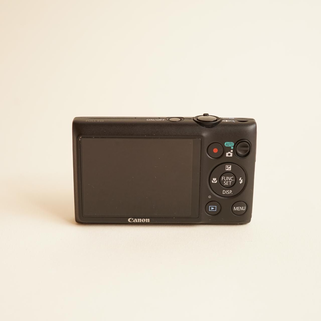 Canon PowerShot ELPH 300 HS Digital Camera | 12.1MP | Tested & Working | Black