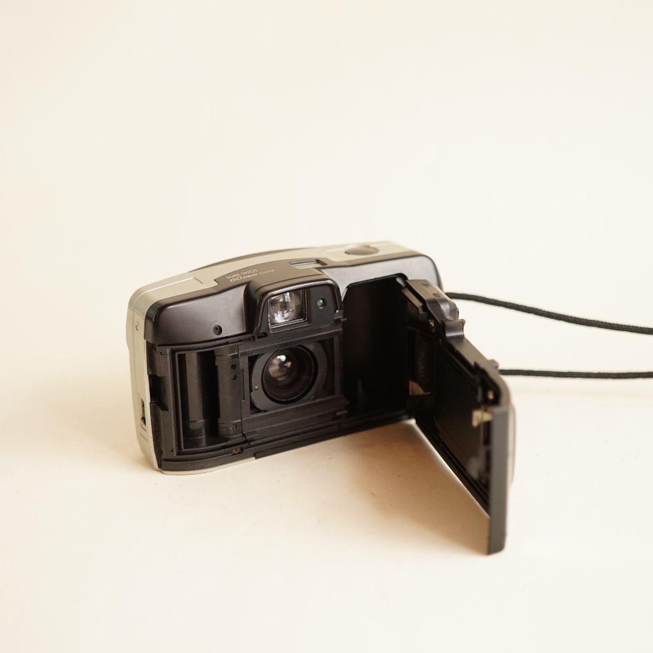 Canon Sure Shot 60 Zoom 35mm Point & Shoot Film Camera | READ DESCRIPTION | Silver