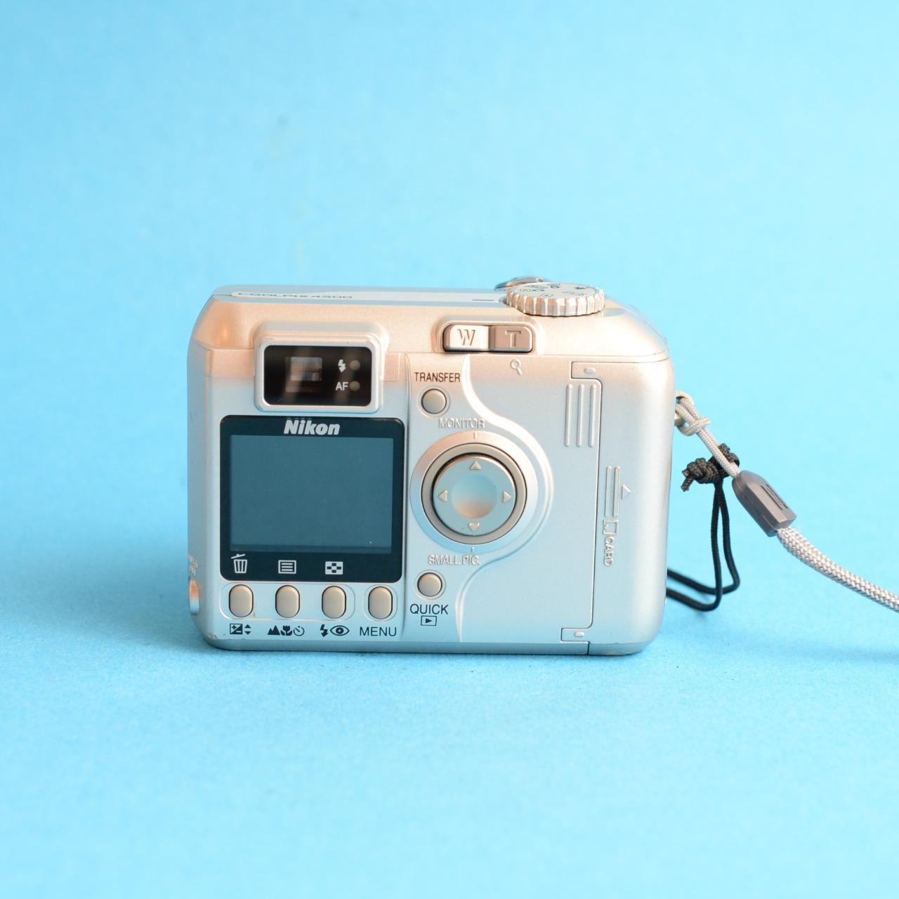 Nikon Coolpix 4300 Digital Camera | 4MP | Tested & Working | Silver
