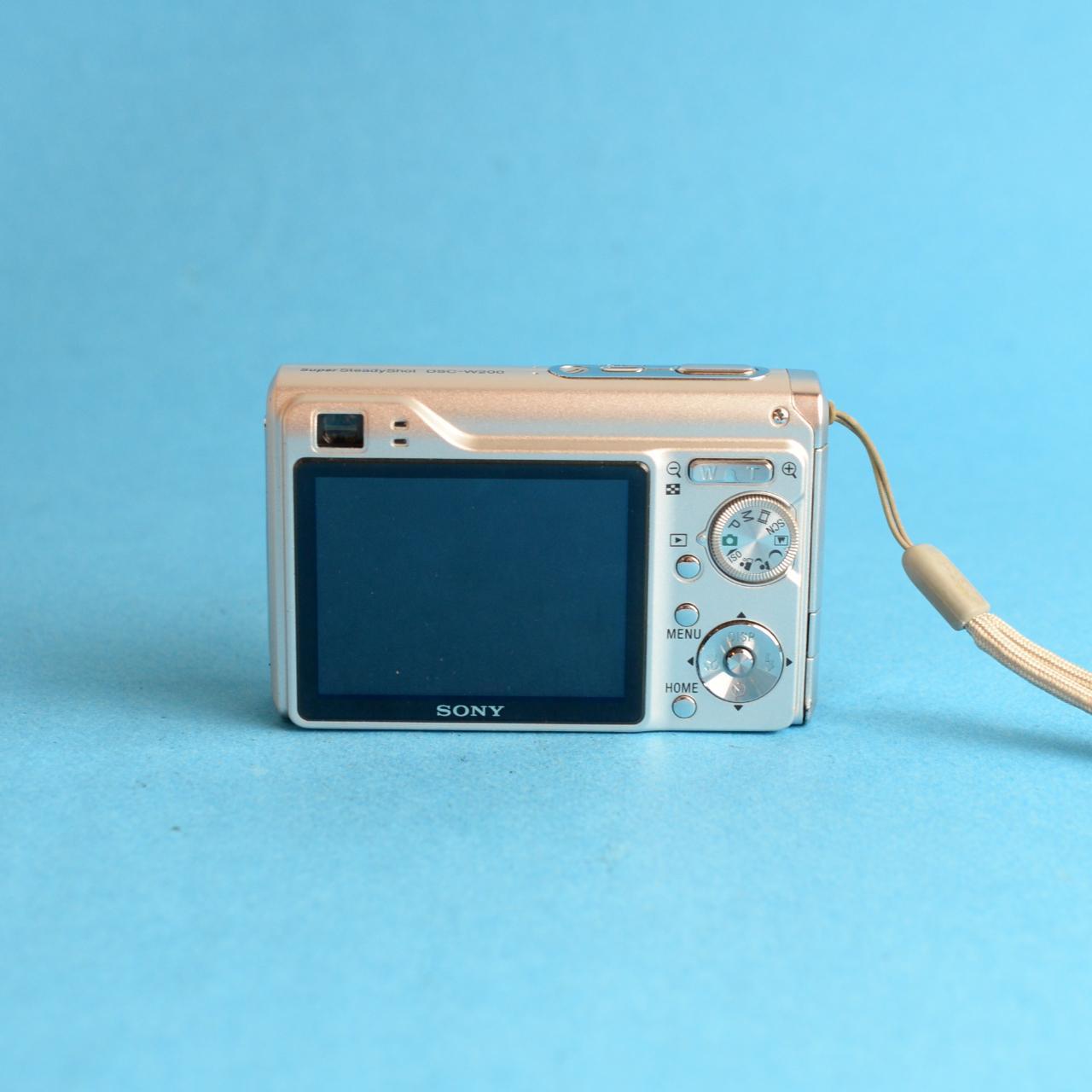 Sony Cyber-shot DSC-W200 Digital Camera | 12.1MP | Tested & Working | Silver