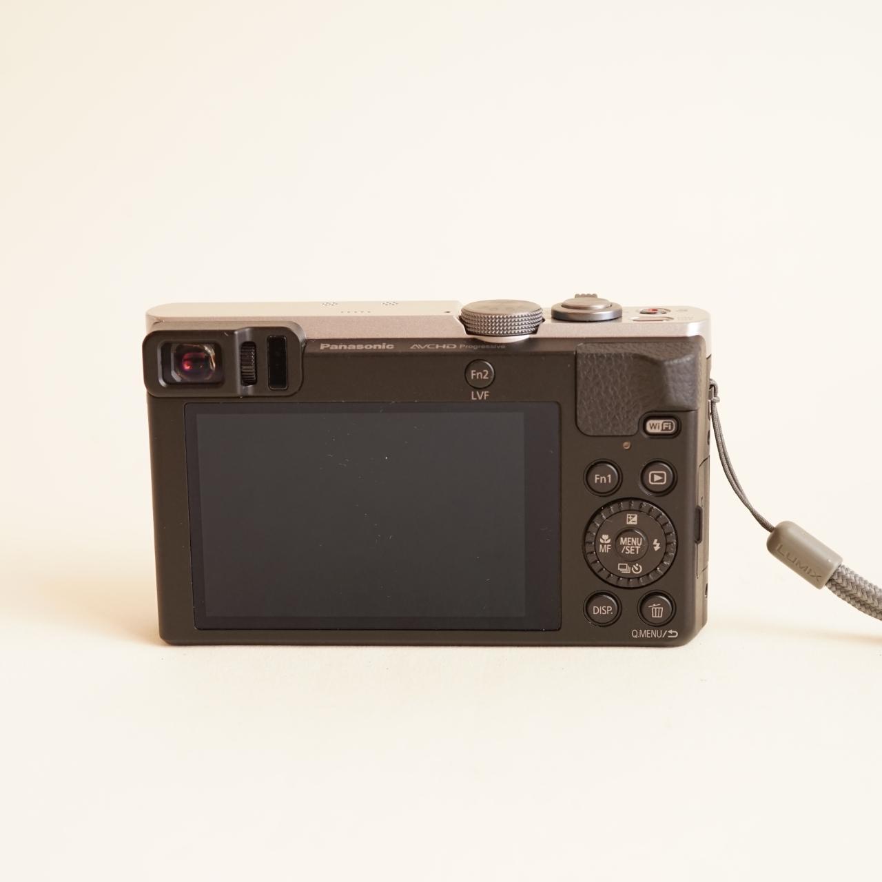 Panasonic Lumix DMC-ZS50 Digital Camera | 12.1MP | Tested & Working | Black & Silver