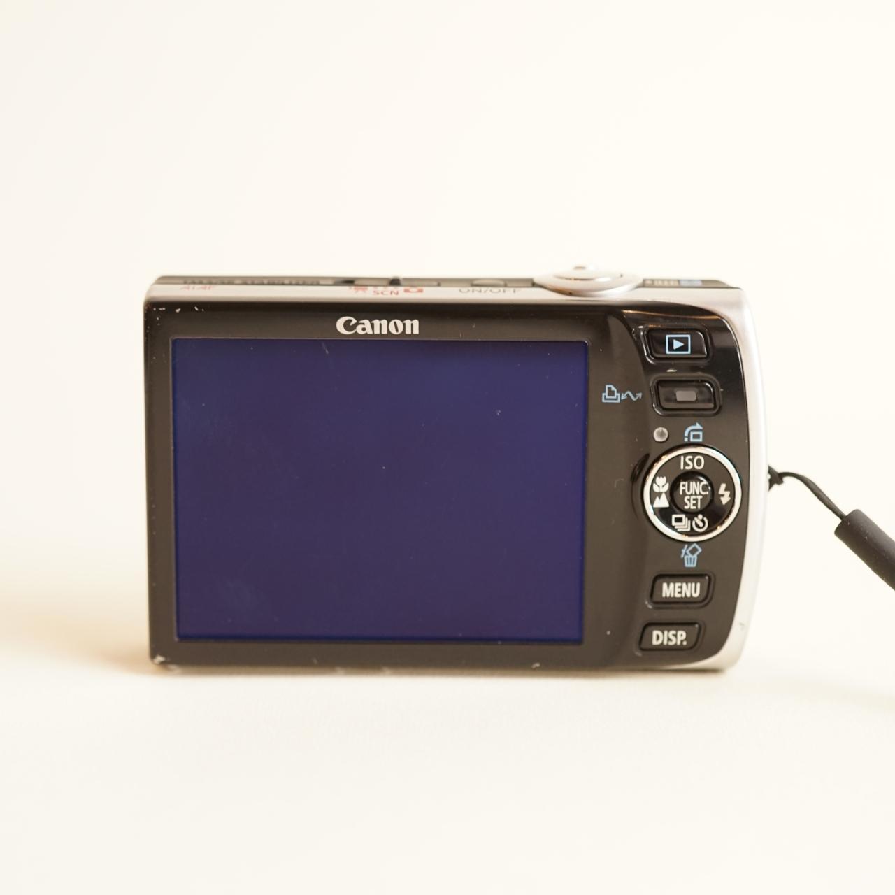 Canon PowerShot SD870 IS Digital Camera | 8.0MP | Tested & Working | Silver