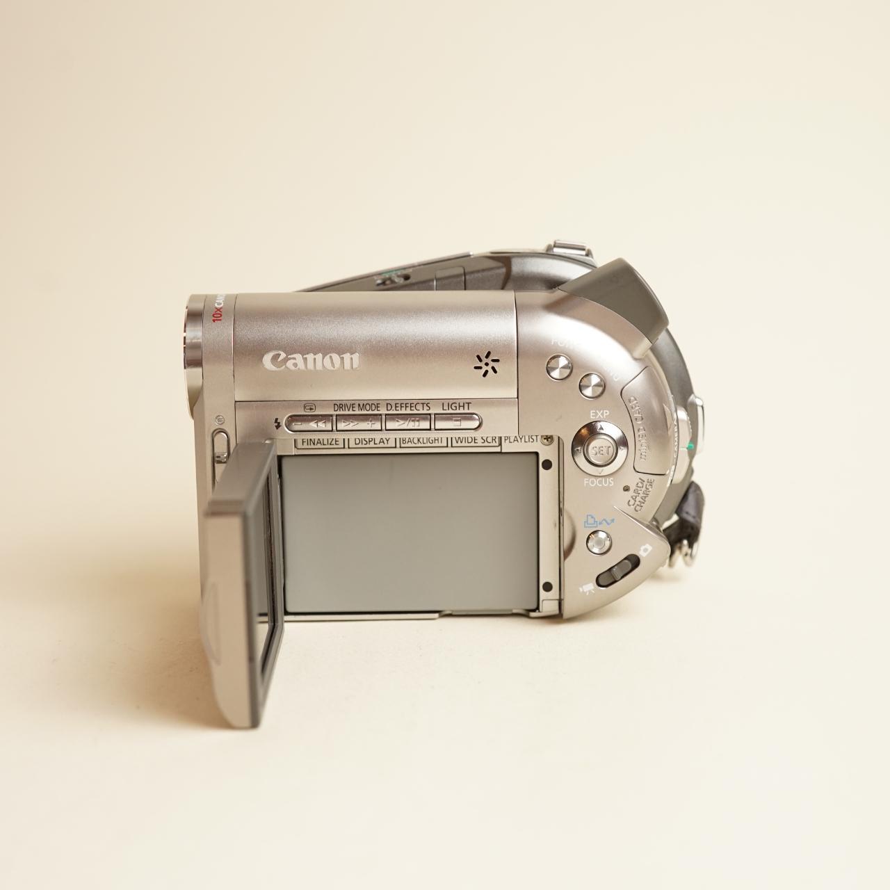 Canon DC20 Mini DVD Camcorder | Camcorder | Tested & Working | Silver