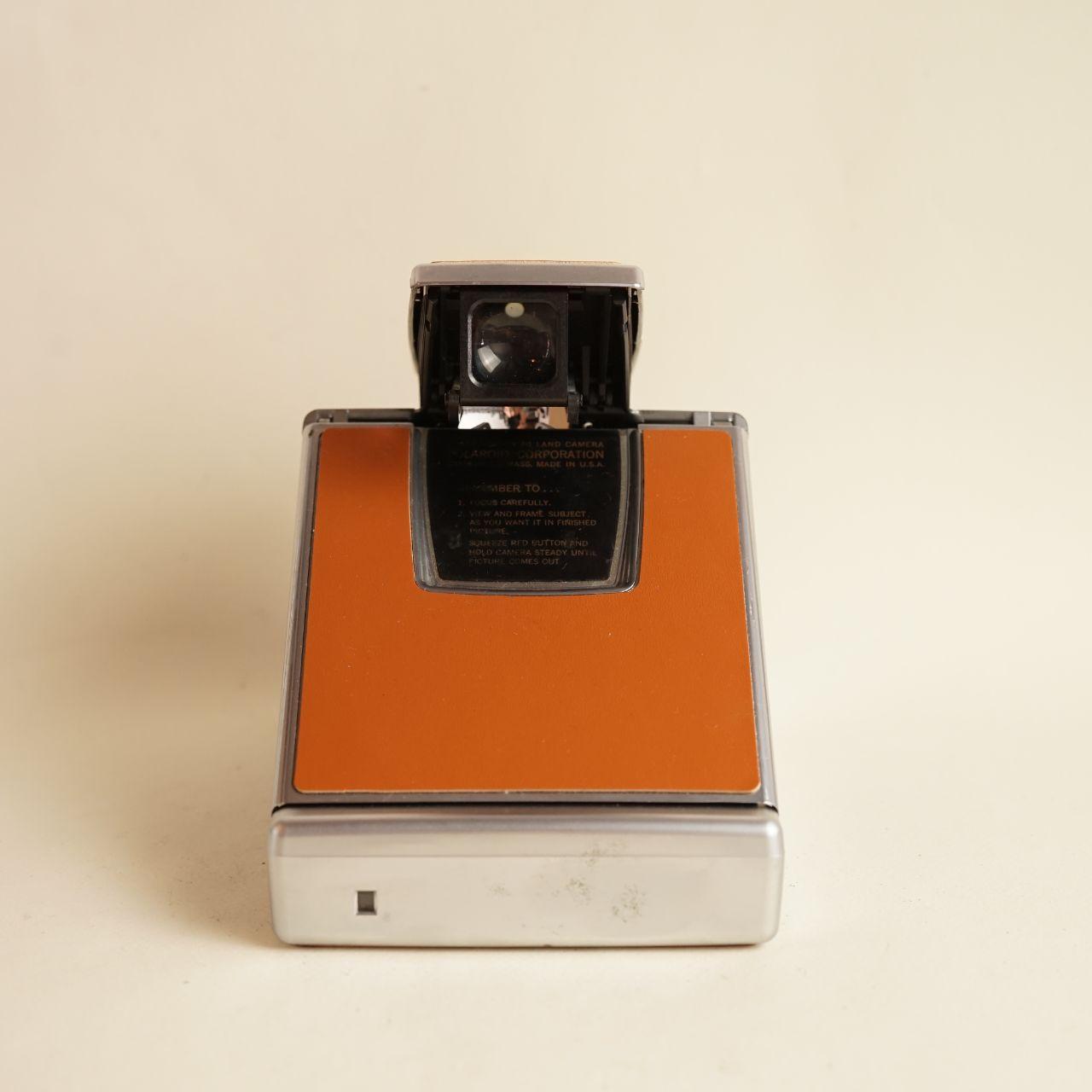 Polaroid SX-70 (Converted to 600 Film) Land Camera | Instant Film Camera | Tested & Working | Tan & Silver