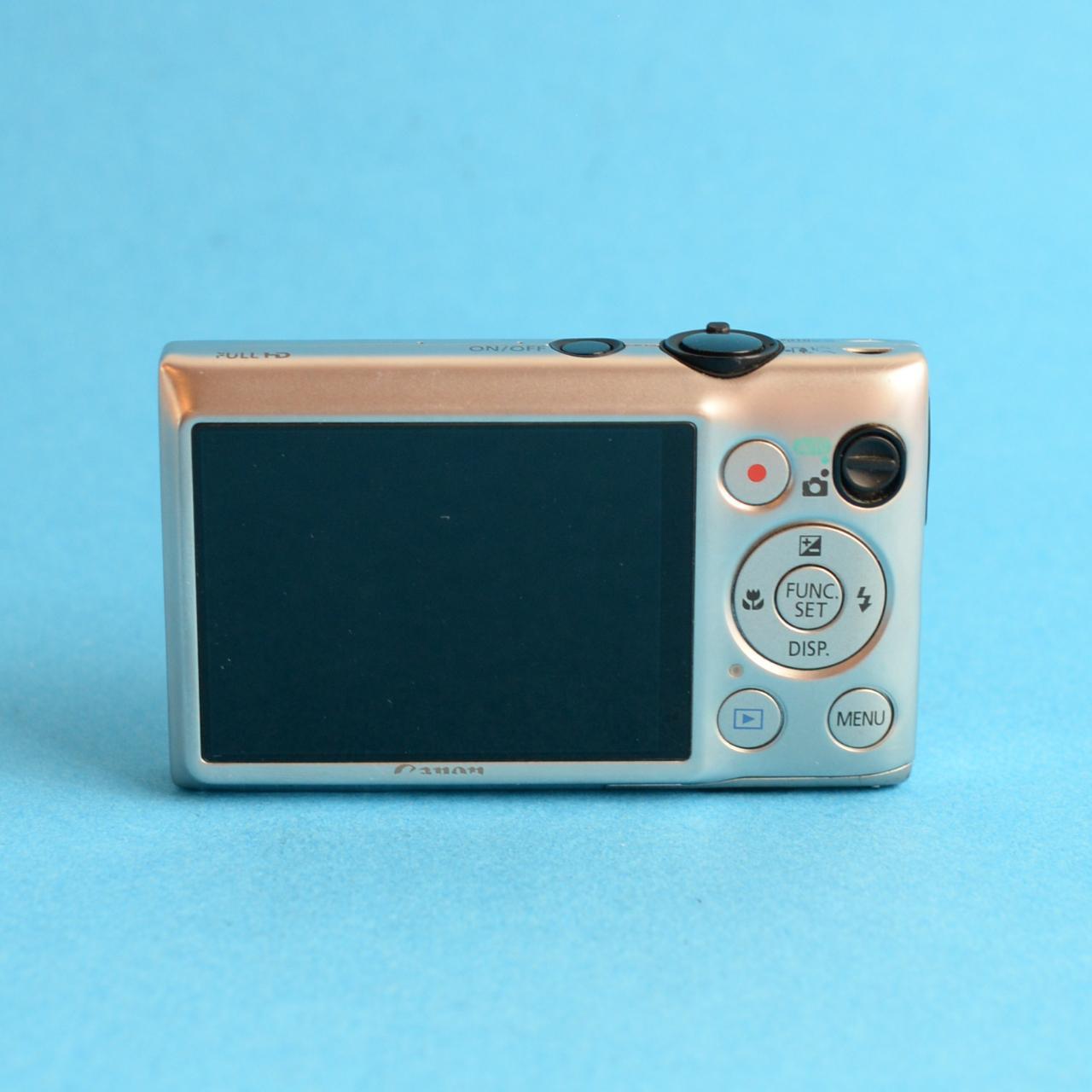 Canon PowerShot ELPH 300 HS Digital Camera | 12.1MP | Tested & Working | Silver