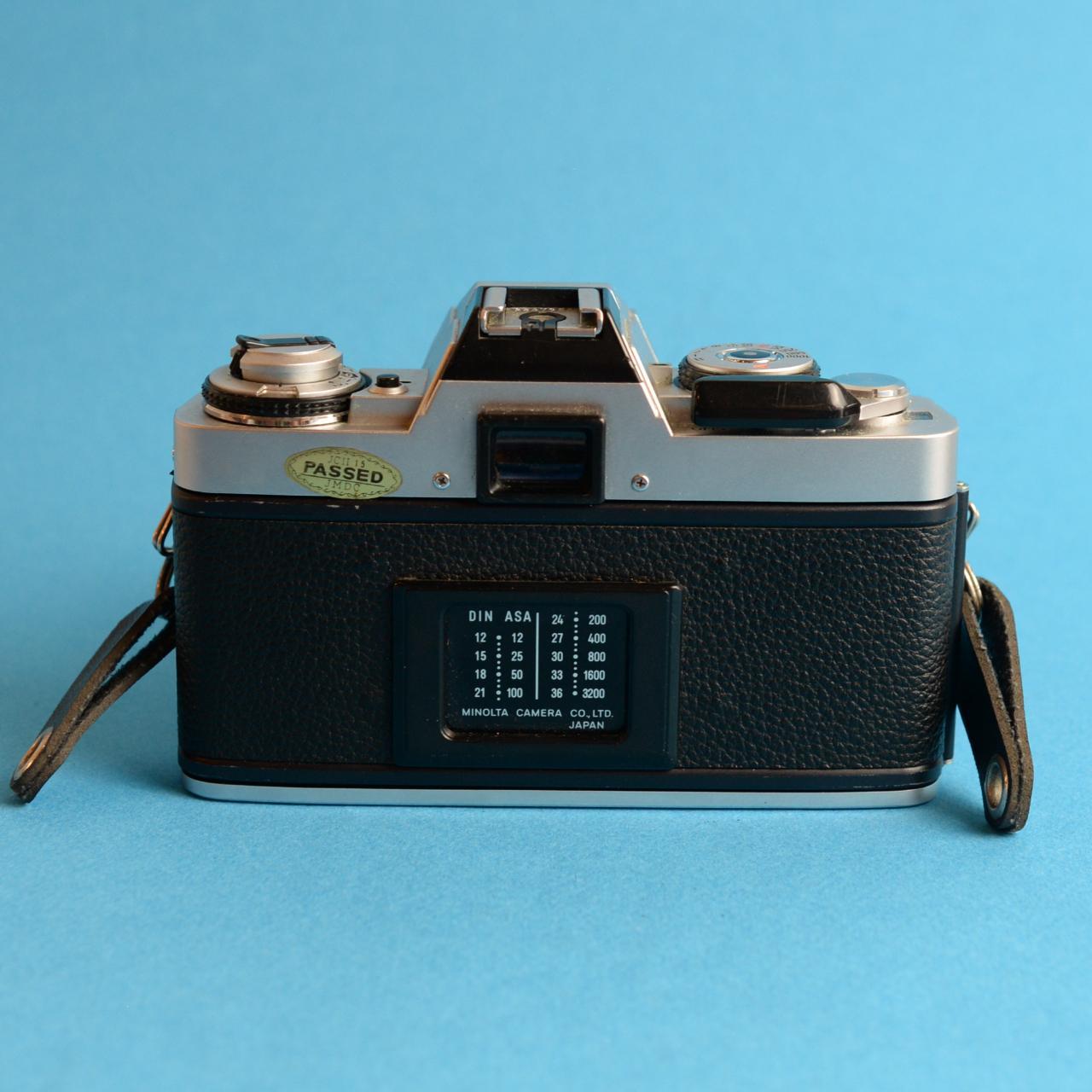Minolta XG-M Film Camera | 35mm SLR | Tested & Working | Silver & Black