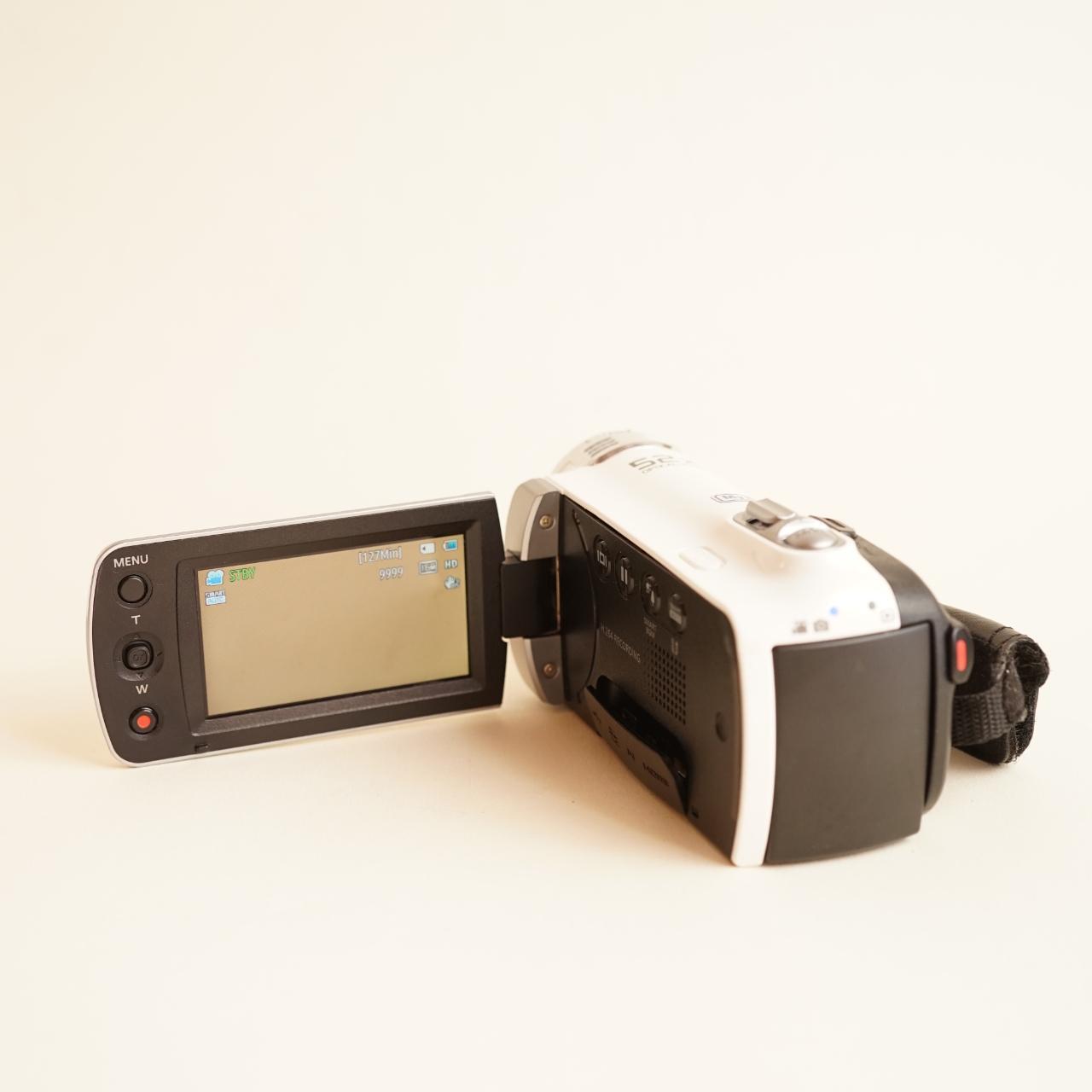 Samsung HMX-F90 Digital Camcorder | Tested & Working | White