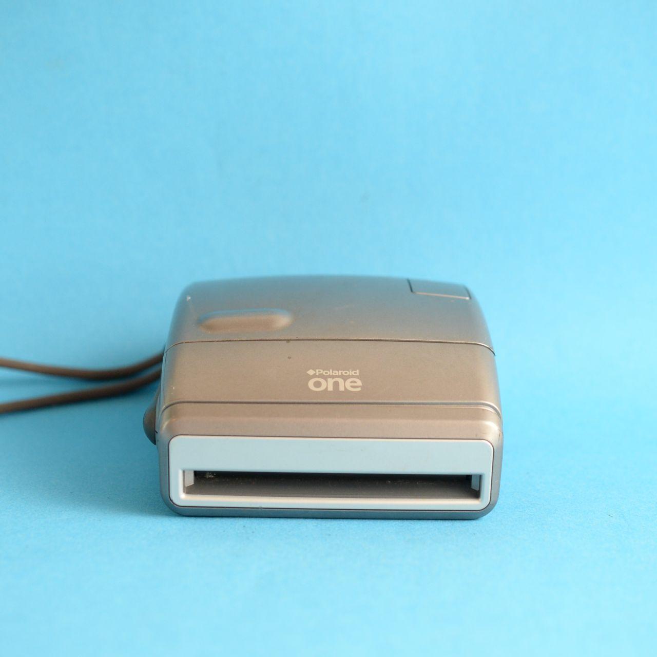 Polaroid One Instant Camera | 600 Type | Tested & Working | Grey