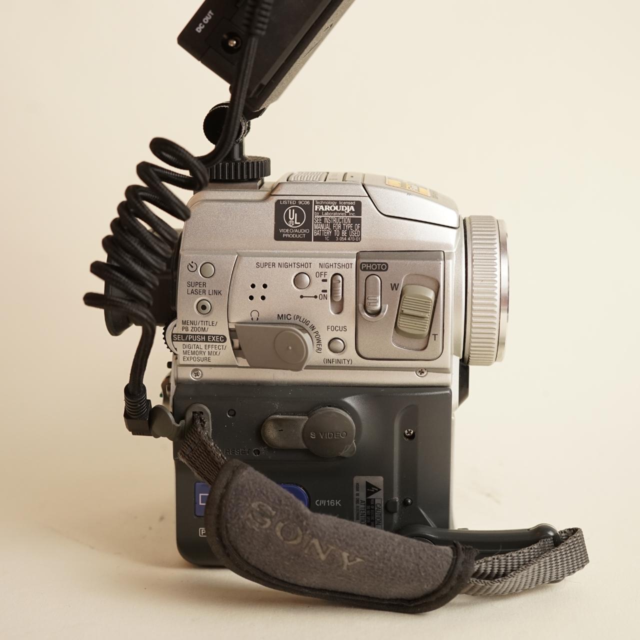 Sony Handycam DCR-PC110 MiniDV Camcorder with Tapeless Setup | Camcorder | Tested & Working | Silver