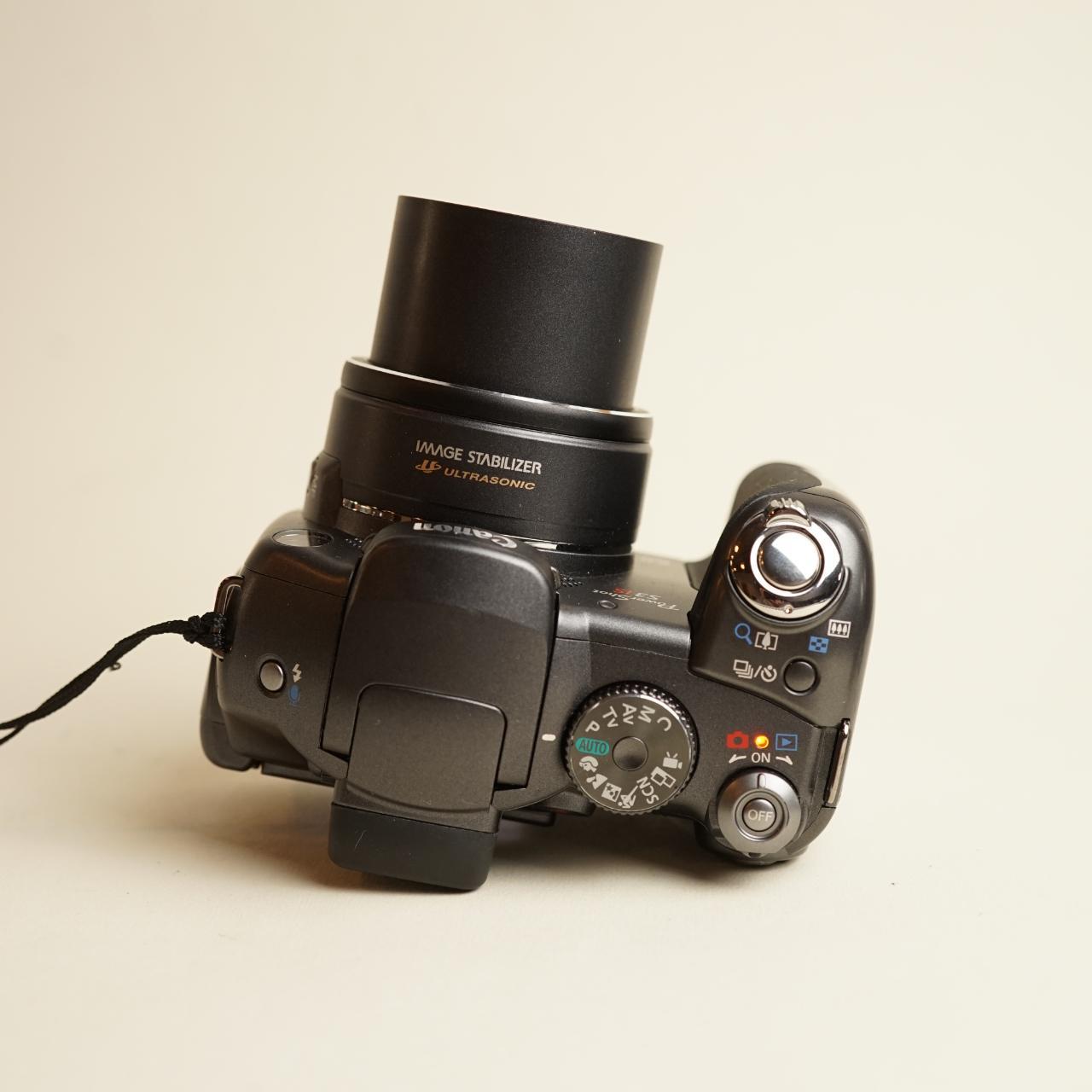 Canon PowerShot S3 IS Digital Camera | 6MP | Tested & Working | Black