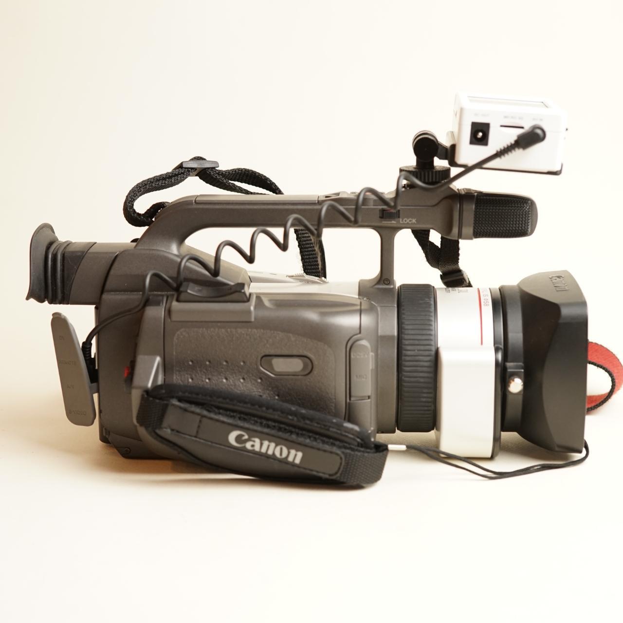 Canon GL1 NTSC Mini DV Camcorder with Tapeless Setup | Tested & Working | Silver & Grey