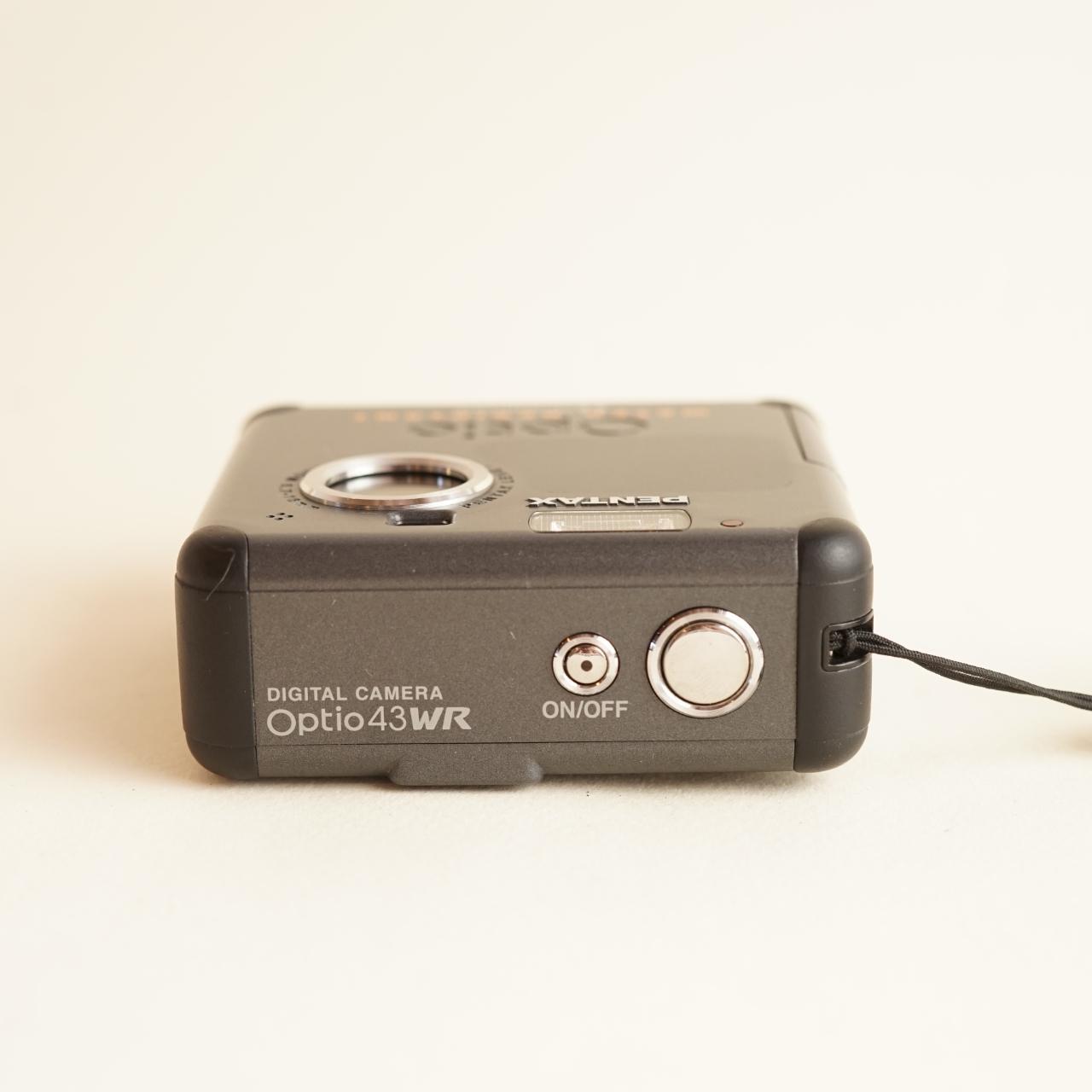 Pentax Optio 43WR Digital Camera | 4MP | Tested & Working | Grey