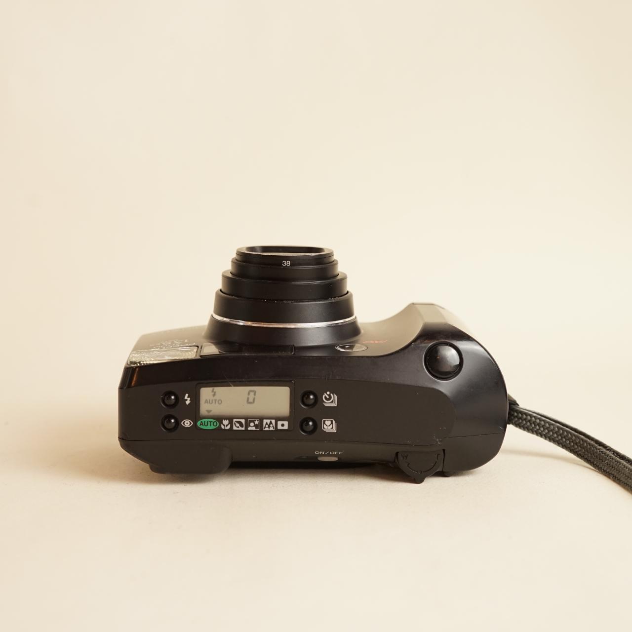 Minolta Freedom Zoom 135EX Film Camera | 35mm Point & Shoot | Black | Tested & Working