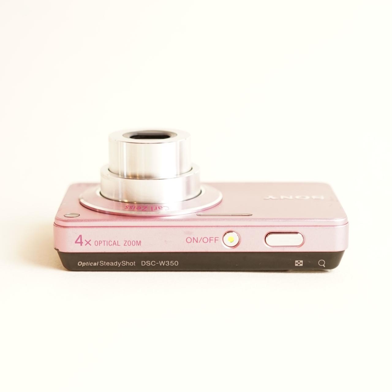 Sony Cyber-shot DSC-W350 Digital Camera | 14.1MP | Tested & Working | Pink