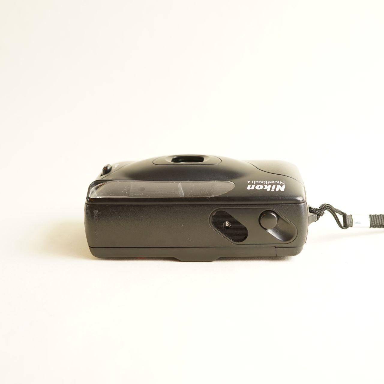 Nikon Nice Touch 2 Film Camera | 35mm Point & Shoot | Tested & Working | Black