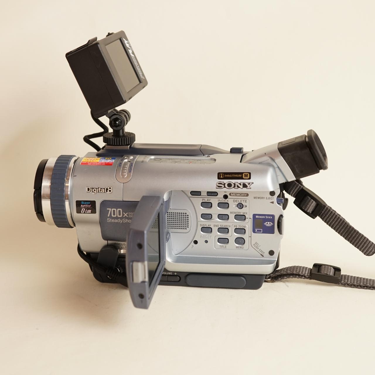 Sony Handycam DCR-TRV330 Digital8 Camcorder with Tapeless Setup | Camcorder | Tested & Working | Silver