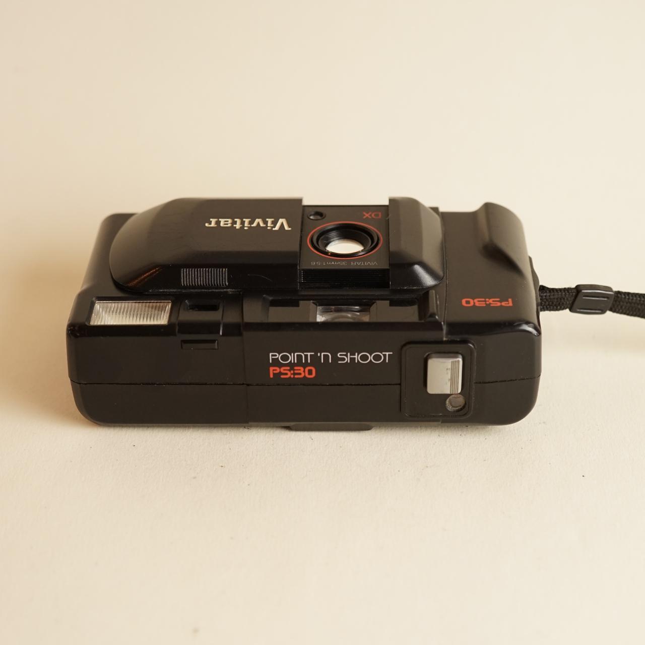 Vivitar PS:30 Film Camera | 35mm Point and Shoot | Tested & Working | Black