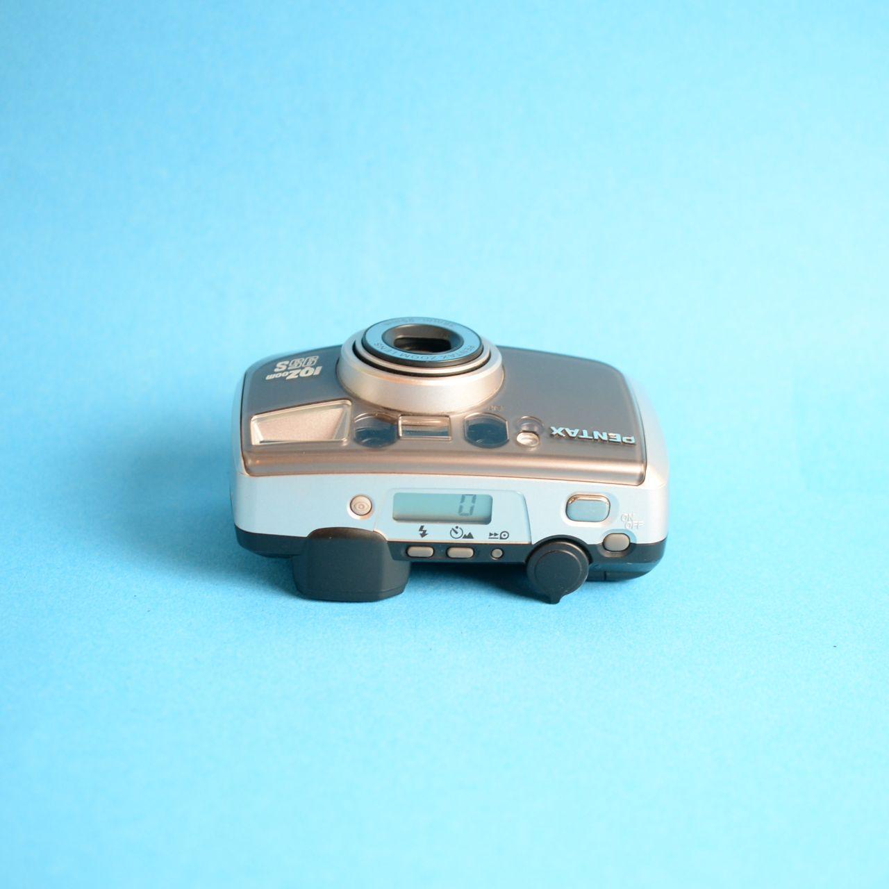 Pentax IQZoom 95S Film Camera | 35mm Point & Shoot | Read Description | Silver