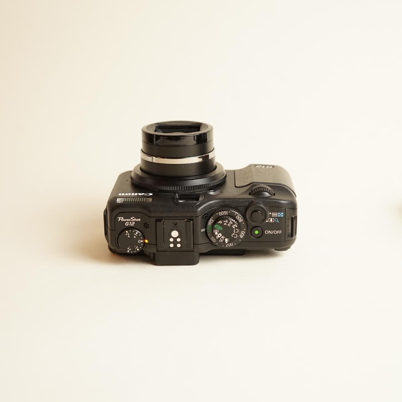 Canon PowerShot G12 Digital Camera | 10MP | Tested & Working | Black