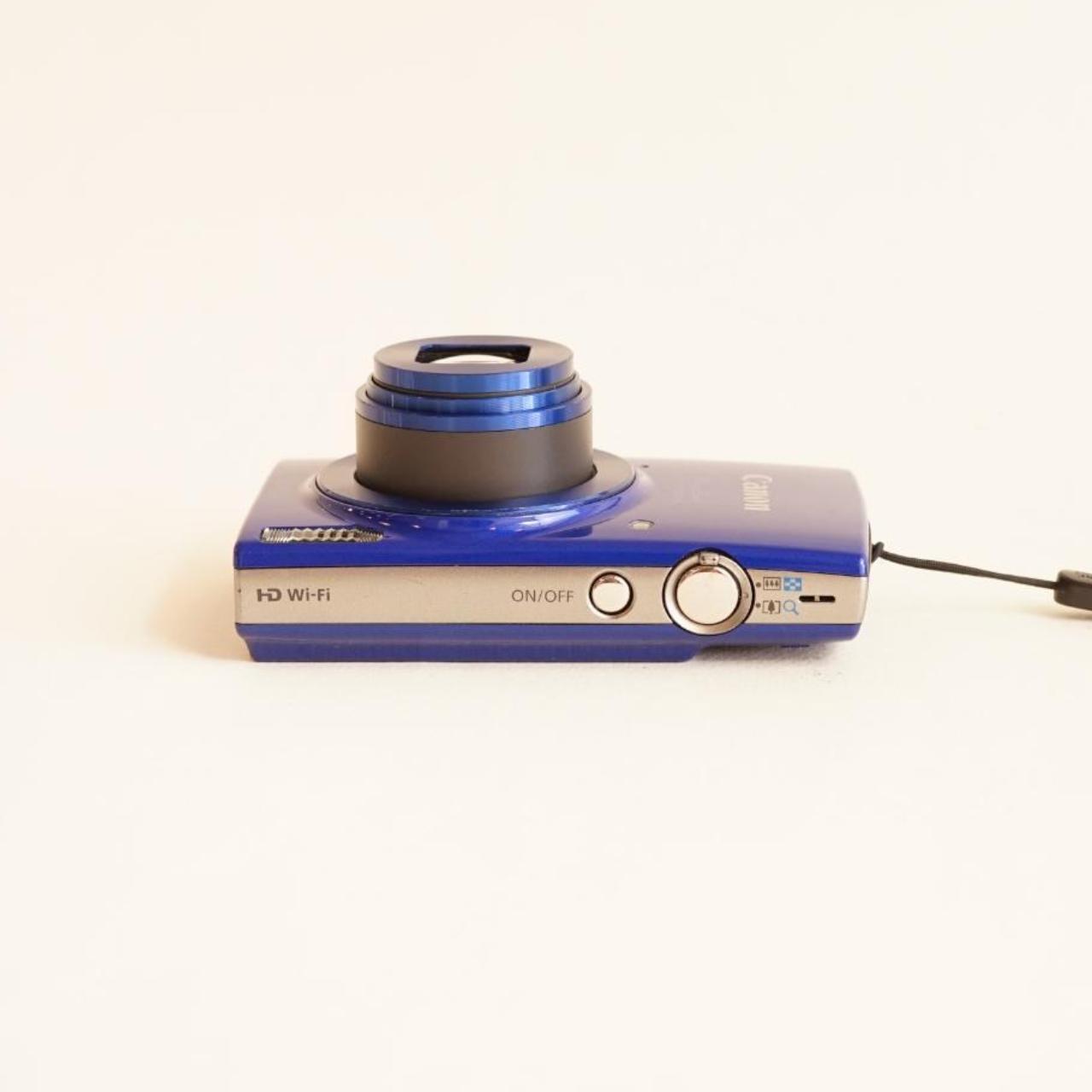 Canon PowerShot ELPH 190 IS Digital Camera | 20MP | Tested & Working | Blue
