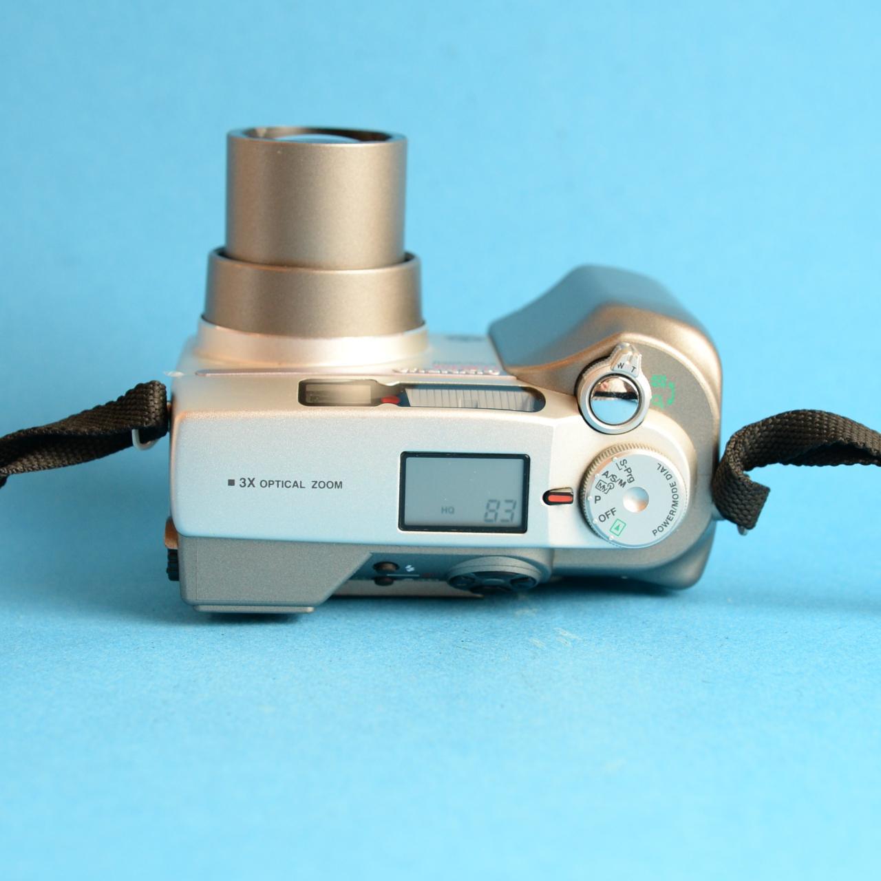 Olympus Camedia C-3020 Zoom Digital Camera | 3.2MP | Tested & Working | Silver