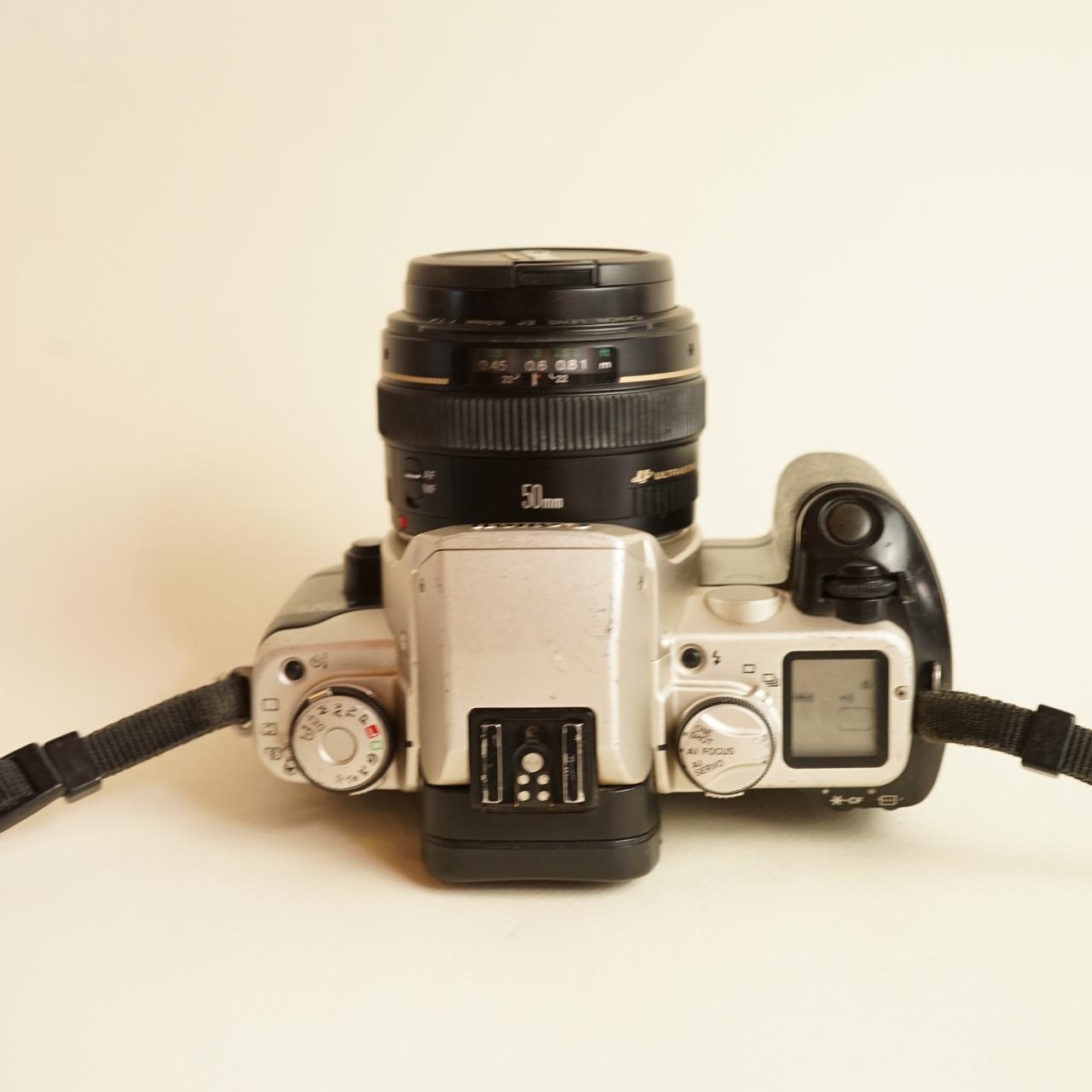 Canon Elan II Film Camera | 35mm SLR | Tested & Working | Silver