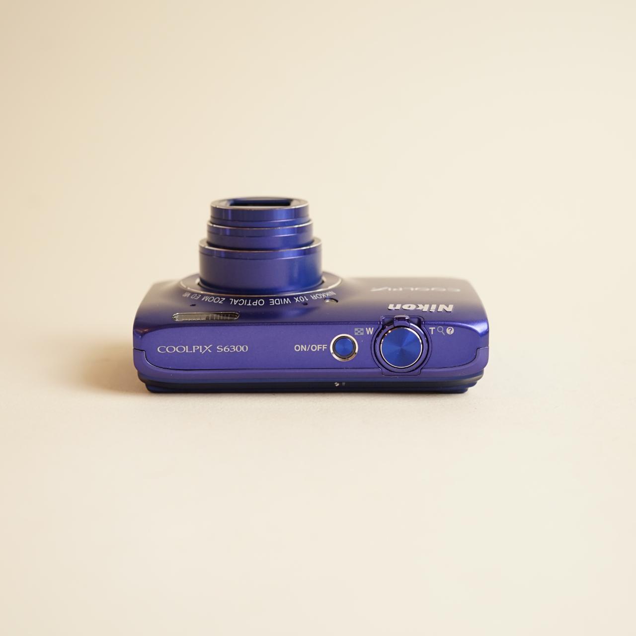 Nikon Coolpix S6300 Digital Camera | 16MP | Tested & Working | Blue