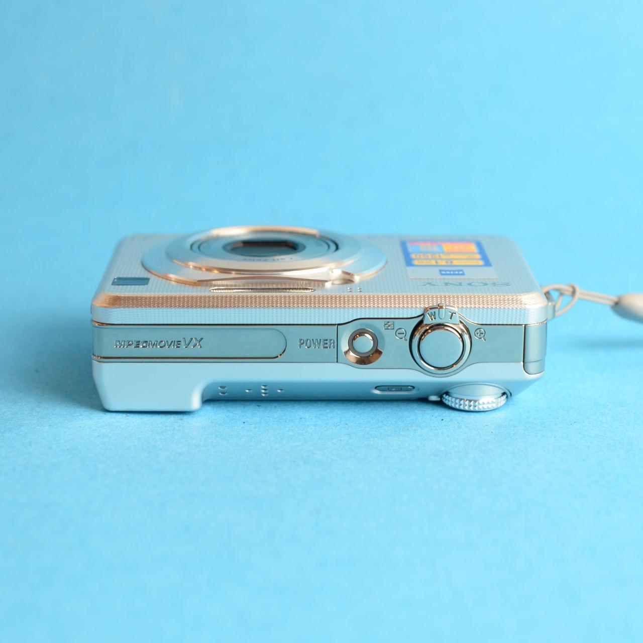 Sony Cyber-shot DSC-W100 Digital Camera | 8MP | Tested & Working | Silver