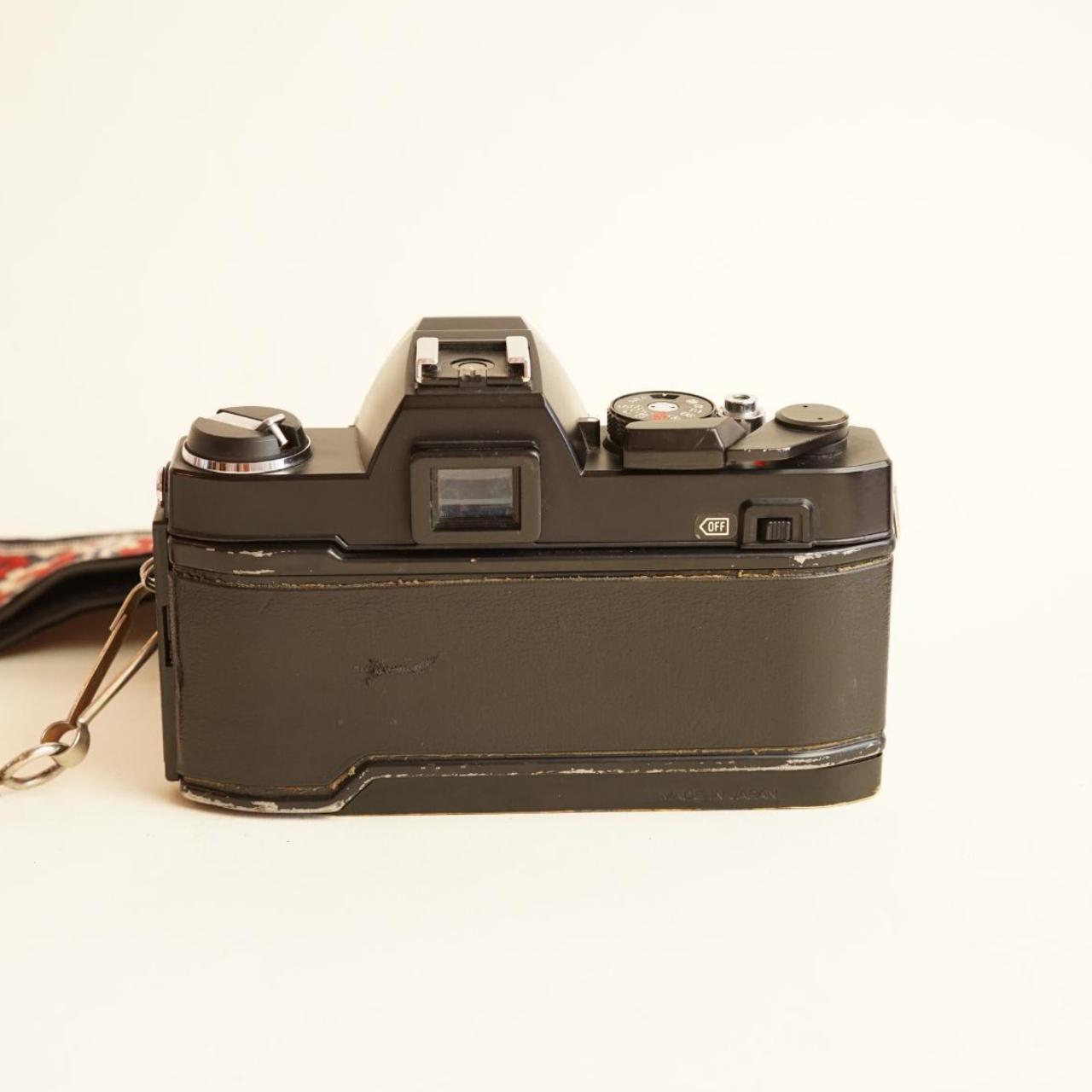 Konica Autoreflex TC Film Camera | 35mm SLR | Tested & Working | Black