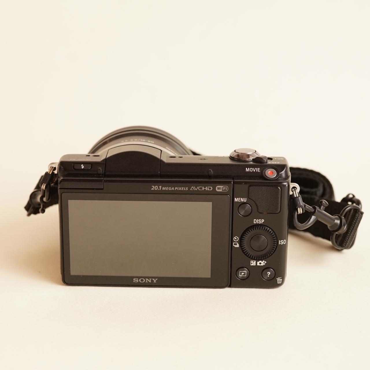 Sony A5000 Mirrorless Digital Camera | 20.1MP | Tested & Working | Black
