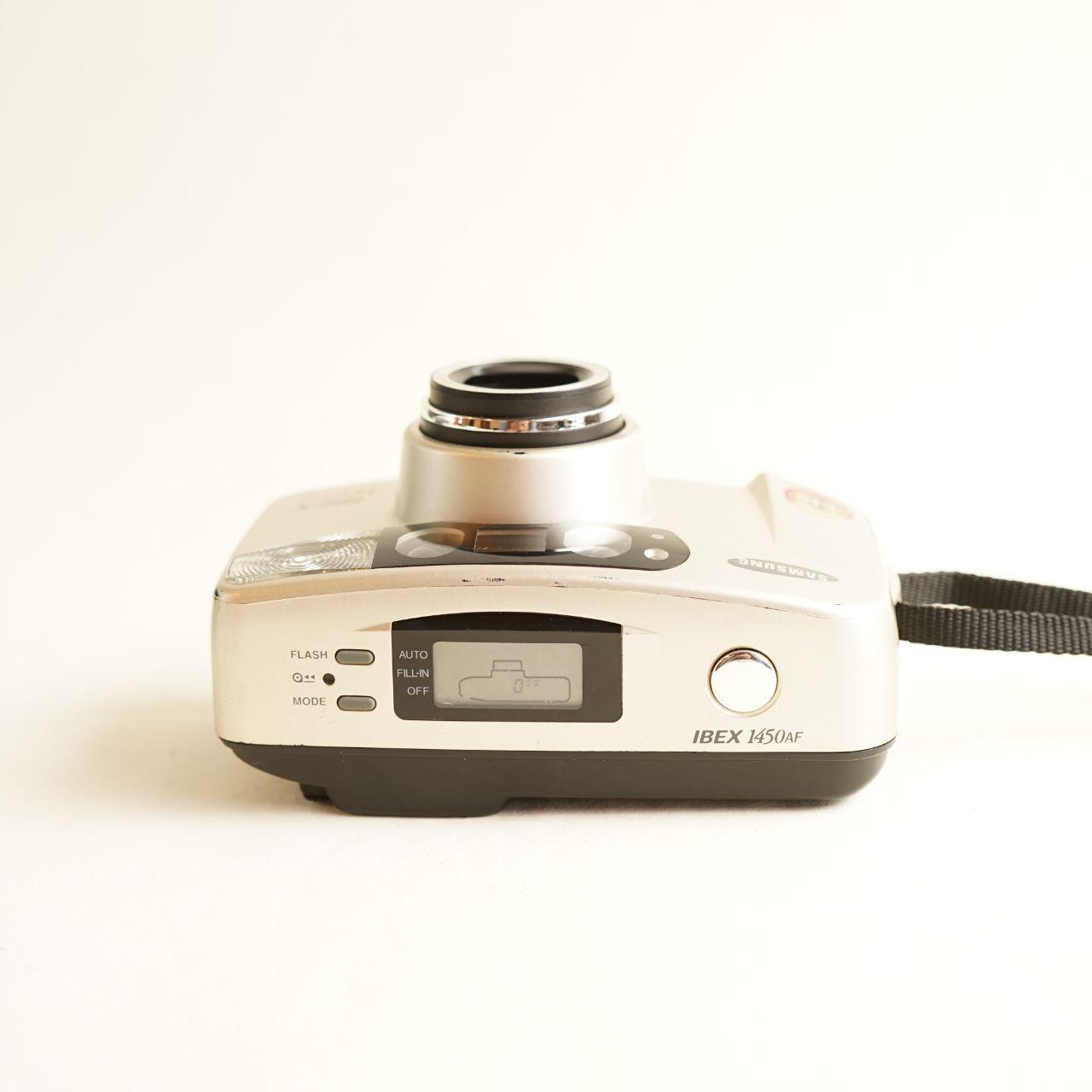 Samsung IBEX 1450 AF Film Camera | 35mm Point & Shoot | Tested & Working | Silver