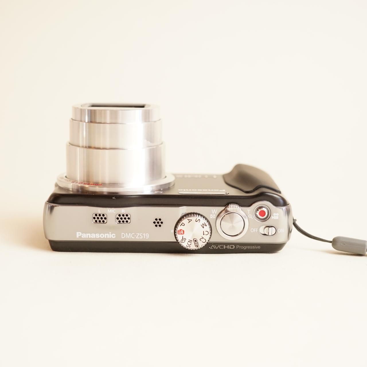 Panasonic Lumix DMC-ZS19 Digital Camera | 14.1MP | Tested & Working | Black