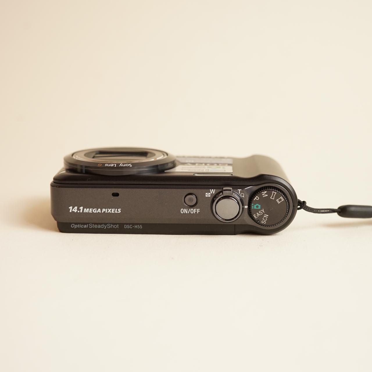 Sony Cyber-shot DSC-H55 Digital Camera | 14.1MP | Tested & Working | Black