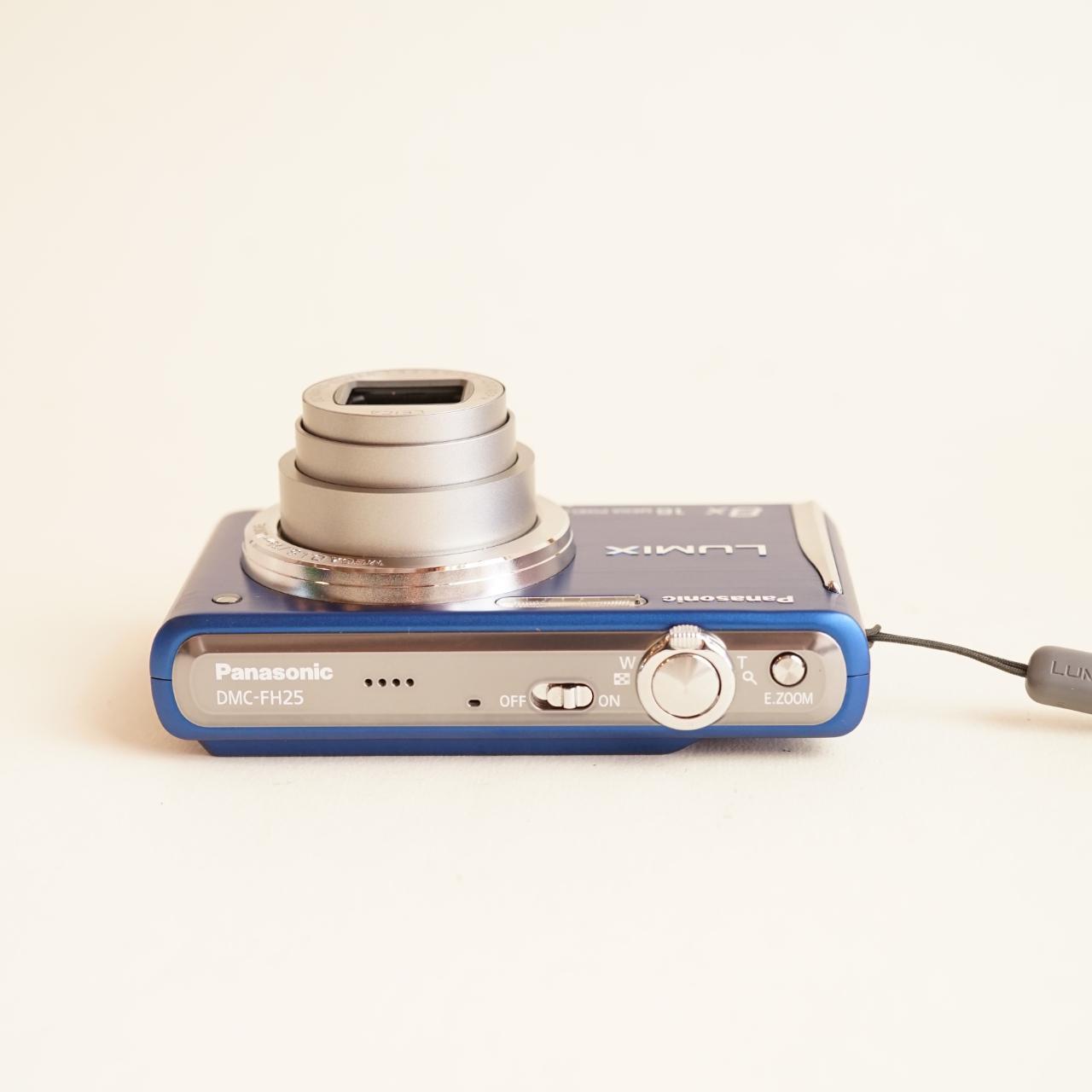 Panasonic Lumix DMC-FH25 Digital Camera | 16.1MP | Tested & Working | Blue